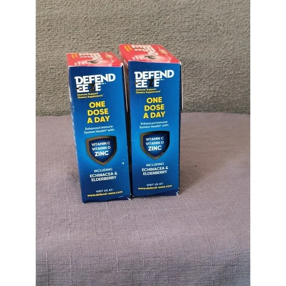 2 Pack Cold-EEZE Defend-EEZE Immune Support 30 Elderberry Flavor Lozenges no Exp - Picture 3 of 7